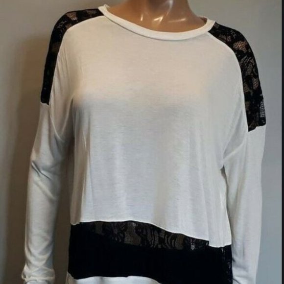 Wilfred Long Sleeve Lace Top - Picture 1 of 8